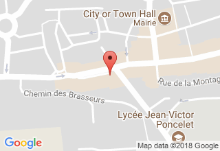 Plan de localisation de Collmann Denis