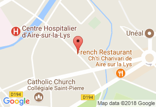 Plan de localisation de Mathieu Pierre