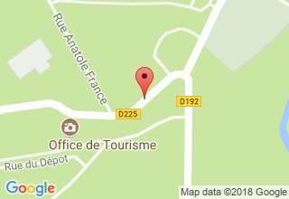 Plan de localisation de Bocquet Hugues