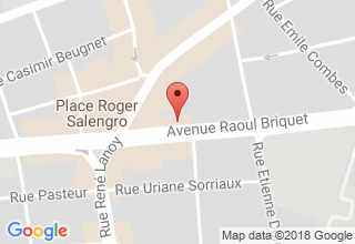 Plan de localisation de Daniel Guy