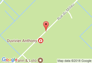 Plan de localisation de Duvivier Anthony
