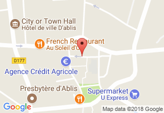 Plan de localisation de Faby Jacques