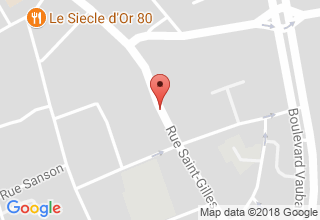 Plan de localisation de Foult Frédéric
