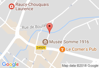 Plan de localisation de François Patrick