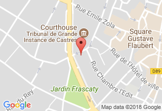 Plan de localisation de Granier Gérard