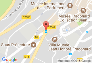 Plan de localisation de Chabaud Bernard