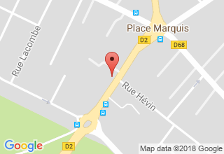 Plan de localisation de Ingerco (Ingénierie Rationnelle de la Construction)