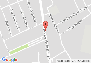 Plan de localisation de HERMANT Frédéric