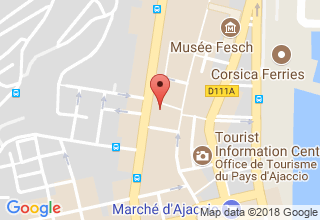 Plan de localisation de Ferrandi Frédéric
