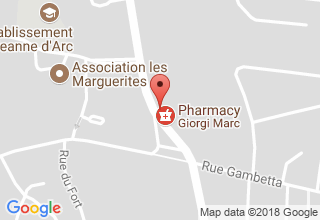 Plan de localisation de Meunier Patrick