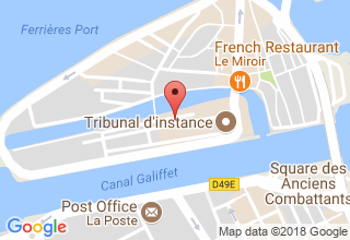 Plan de localisation de Franceschi Jean-Pierre
