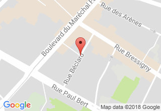 Plan de localisation de Lechertier François