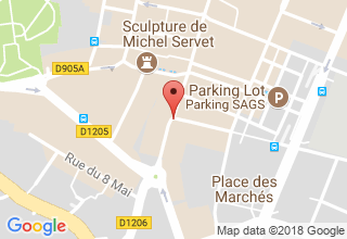 Plan de localisation de Boidin Patrick