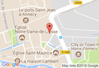 Plan de localisation de Compain Jean-Pierre