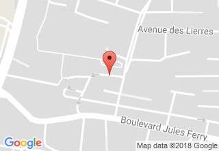 Plan de localisation de Caré Philippe