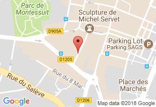Plan de localisation de Fericelli Françoise