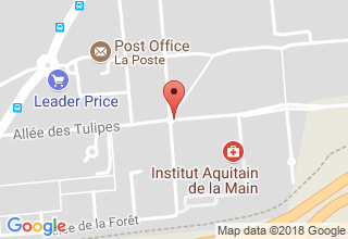 Plan de localisation de Broussin Bernard