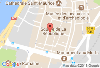 Plan de localisation de Busek Ivan