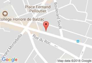 Plan de localisation de Saltel Bertrand