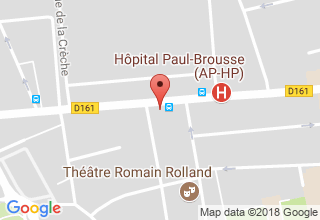 Plan de localisation de Chenaille Louis