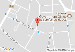 Plan de localisation de Marqué Bertrand