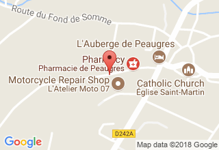 Plan de localisation de Deygas Laurent
