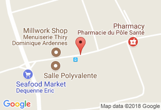 Plan de localisation de Hénon Cécile