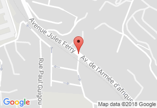 Plan de localisation de Martin Claire