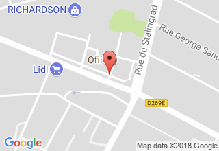 Plan de localisation de C.R.I.F. Informatique