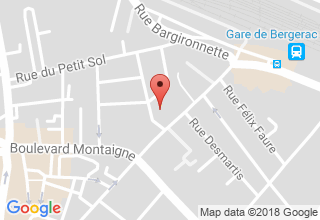Plan de localisation de Faure Valérie
