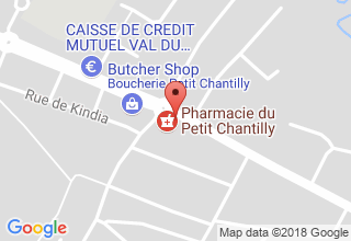 Plan de localisation de Beuvant Christophe