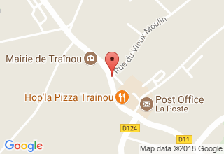 Plan de localisation de Jacquet Ines
