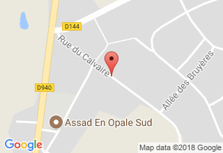 Plan de localisation de Guillemant Daphnée