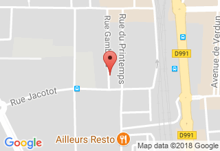 Plan de localisation de Abeilles Infirmières