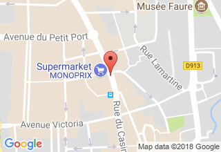 Plan de localisation de Brodu Chantal