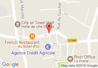 Plan de localisation de Thirion Laurence