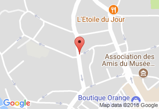Plan de localisation de Denis Christelle