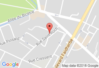 Plan de localisation de Descamps Laurence