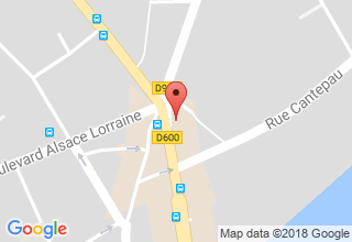 Plan de localisation de Vidal Dominique