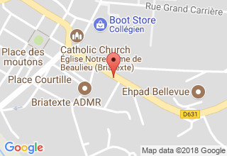 Plan de localisation de Bardy Julie