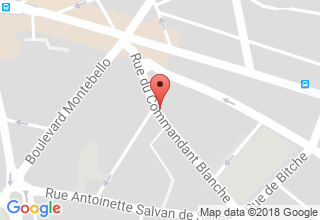 Plan de localisation de Delbos Isabelle