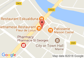 Plan de localisation de Le Cordonnier Françoise