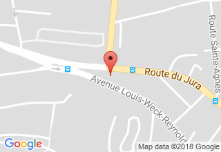 Plan de localisation de Tradeco