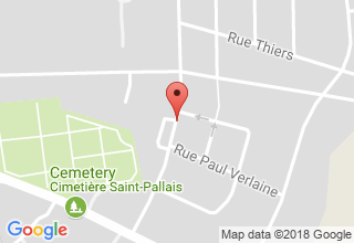 Plan de localisation de Moraud Laurent