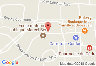 Plan de localisation de Muffat Franck