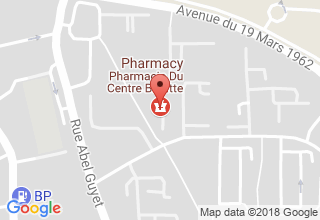 Plan de localisation de Leroy Benoît